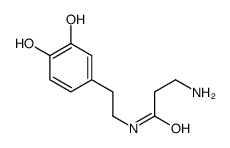 N(beta)-alanyldopamine结构式