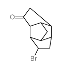 8-bromohexahydro-1,5,4-(epipropane[1,1,3]triyl)pentalen-2(1H)-one Structure