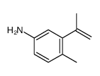 Benzenamine, 4-methyl-3-(1-methylethenyl)- (9CI)结构式