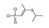 1-dichlorophosphoryl-2-propan-2-ylsulfanylprop-1-ene结构式