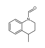 1-formyl-4-methyl-1,2,3,4-tetrahydro-quinoline结构式