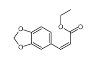 ethyl (Z)-3-(1,3-benzodioxol-5-yl)acrylate structure