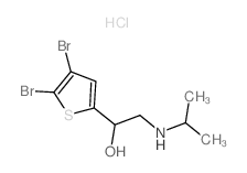 1-(4,5-Dibromo-2-thienyl)-2-isopropylaminoethanol hydrochloride picture