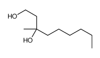 3-methylnonane-1,3-diol Structure