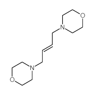4-[(E)-4-morpholin-4-ylbut-2-enyl]morpholine Structure