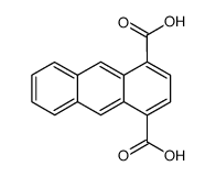 Anthracene 1,4-dicarboxylic acid结构式