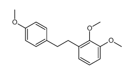 1,2-dimethoxy-3-[2-(4-methoxyphenyl)ethyl]benzene结构式