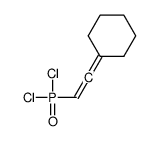 2-dichlorophosphorylethenylidenecyclohexane Structure