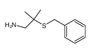 2-Methyl-2-(benzylthio)propylamine Structure