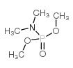 DIMETHYL DIMETHYLPHOSPHORAMIDATE结构式