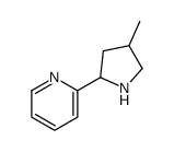 Pyridine, 2-(4-methyl-2-pyrrolidinyl)- (9CI) picture
