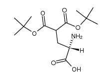 γ,γ'-di-tert-butyl-L-γ-carboxyglutamic acid结构式