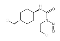 Urea, 1-(2-chloroethyl)-3-[4-(chloromethyl)cyclohexyl]-1-nitroso-, (E)-结构式