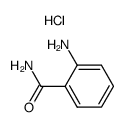 anthranilamide, hydrochloride Structure