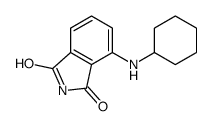 4-(cyclohexylamino)isoindole-1,3-dione Structure