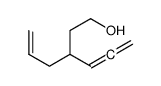 3-prop-2-enylhexa-4,5-dien-1-ol Structure