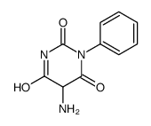 5-amino-1-phenyl-1,3-diazinane-2,4,6-trione Structure