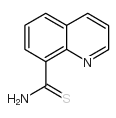喹啉8-碳硫酰胺结构式