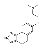 2-(4,5-dihydro-1H-benzo[g]indazol-7-yloxy)-N,N-dimethylethanamine Structure