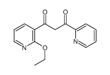 1-(2-ethoxypyridin-3-yl)-3-pyridin-2-ylpropane-1,3-dione Structure