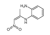 2-N-(1-nitroprop-1-en-2-yl)benzene-1,2-diamine Structure