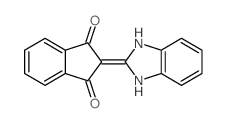 2-(1,3-dihydrobenzoimidazol-2-ylidene)indene-1,3-dione Structure