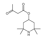 (2,2,6,6-tetramethylpiperidin-4-yl) 3-oxobutanoate Structure
