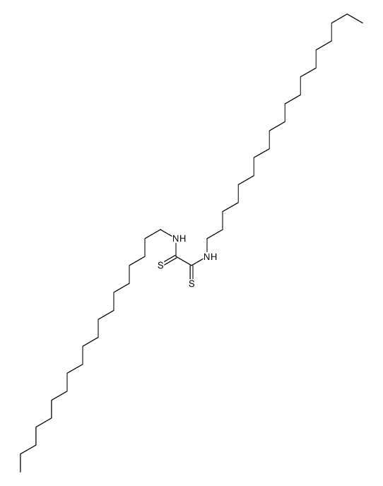 N,N'-Di(nonadecyl)ethanebisthioamide structure