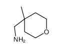 (4-Methyltetrahydro-2H-pyran-4-yl)methanamine Structure