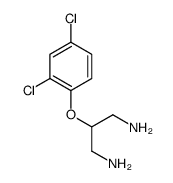 2-(2,4-dichlorophenoxy)propane-1,3-diamine结构式