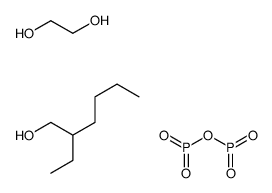 Ethylene glycol,phosphorus pentoxide,2-ethyl hexanol polymer结构式