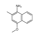 2-methyl-4-methoxy-1-naphthylamine Structure