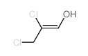 1-Propen-1-ol,2,3-dichloro- structure