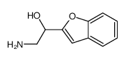 2-AMINO-1-(BENZOFURAN-2-YL)ETHANOL structure