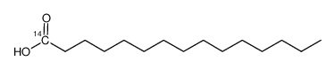 pentadecanoic acid, [carboxyl-14c]结构式