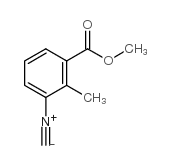 methyl-3-isocyano-2-methylbenzoate结构式