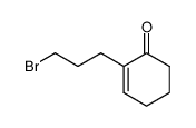 2-(3-bromopropyl)-2-cyclohexen-1-one结构式