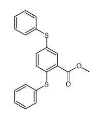 methyl 2,5-bis(phenylthio)benzoate Structure