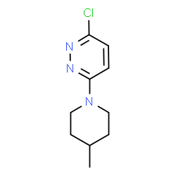 3-Chloro-6-(4-methyl-1-piperidinyl)pyridazine Structure