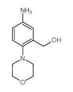 (5-AMINO-2-MORPHOLINOPHENYL)METHANOL Structure
