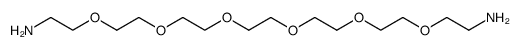 Amino-PEG6-amine Structure