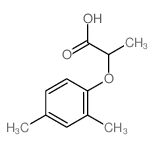 2-(2,4-dimethylphenoxy)propanoic acid picture