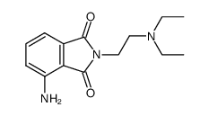4-amino-2-(2-diethylaminoethyl)-1H-isoindole-1,3(2H)-dione结构式