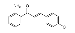 1-(2-aminophenyl)-3-(4-chlorophenyl)prop-2-en-1-one结构式