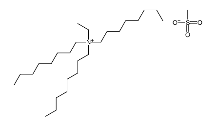 ethyl(trioctyl)azanium,methanesulfonate Structure