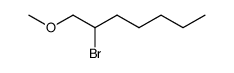 2-bromo-1-methoxyheptane结构式