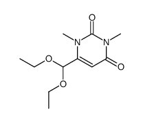 1,3-dimethylorotaldehyde diethyl acetal结构式