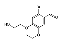 Benzaldehyde, 2-bromo-5-ethoxy-4-(2-hydroxyethoxy)图片