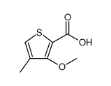 2-Thiophenecarboxylic acid, 3-methoxy-4-methyl Structure