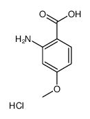 2-AMINO-P-ANISIC ACID HYDROCHLORIDE结构式